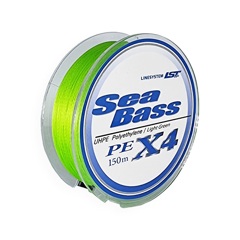 NHMA  LINE SYSTEM SEA BASS PE X4 LIGHT GREEN LINESYSTEM