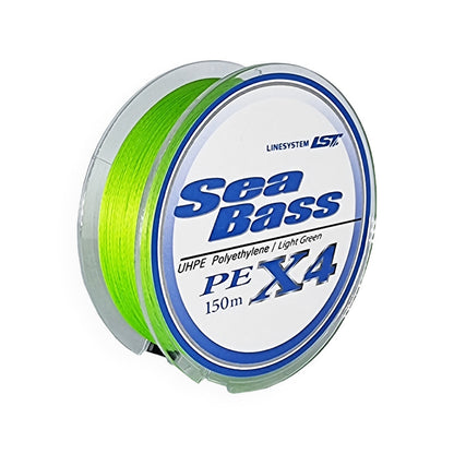 NHMA  LINE SYSTEM SEA BASS PE X4 LIGHT GREEN LINESYSTEM
