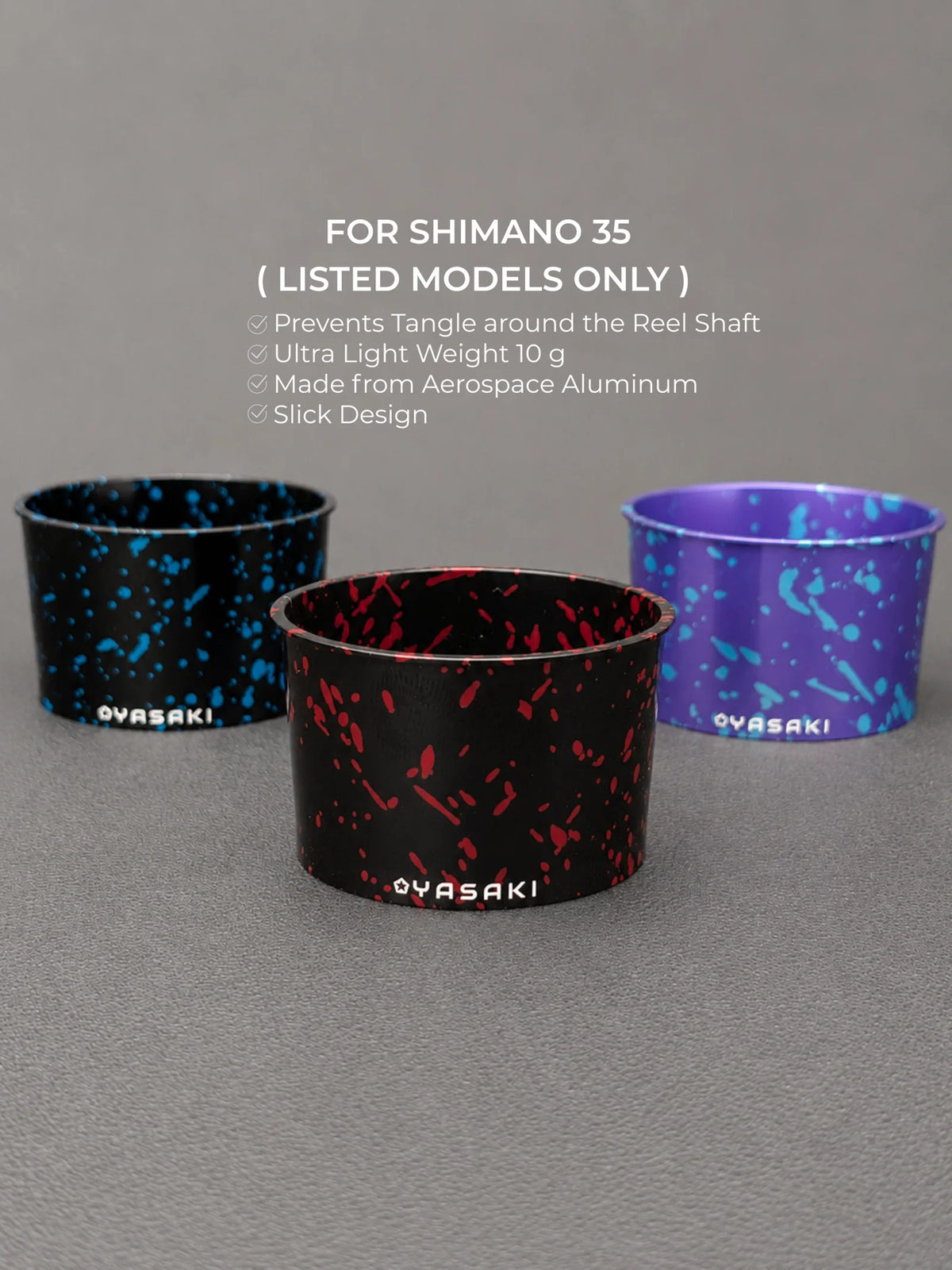 YASAKI SPIDER 35 – ΠΡΟΣΤΑΤΕΥΤΙΚΟ ΑΞΟΝΑ ΓΙΑ ΜΗΧΑΝΙΣΜΟΥΣ SHIMANO
