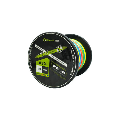 ΝΗΜΑ OCEANIC TAI ADVANCED X PE X8 BRAID1000M - Darivianakis fishing Store