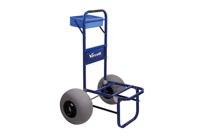 CHARIOT EN ALUMINIUM VERCELLI SWS SURFCASTING WORKING STATION