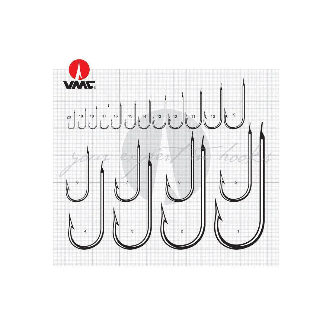 ΑΓΚΙΣΤΡΙΑ VMC SEA ROUND 9746S STAINLESS STEEL INOX - Darivianakis fishing Store