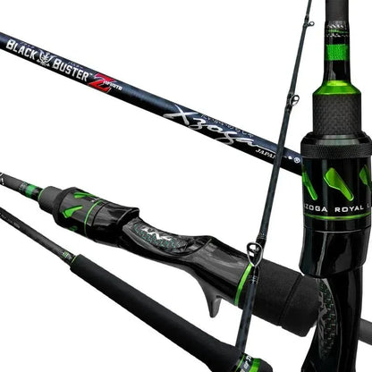 XZOGA BLACK BUSTER Z REVO BBZ SI-6634 SLOW PITCH SPINNING PE3-4 300G L2.01M - Darivianakis fishing Store