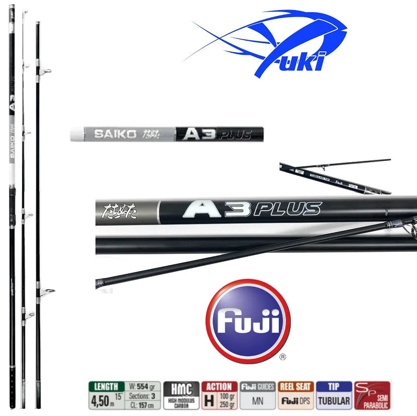 ΚΑΛΑΜΙ YUKI SAIKO A3 PLUS SURFCASTING  100-250G L4.20M YUKI