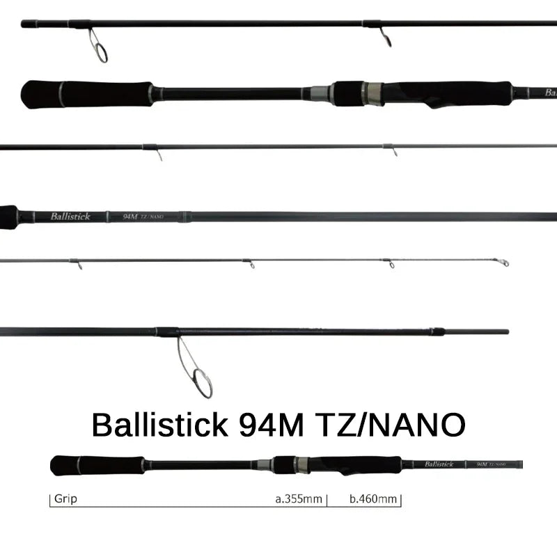 YAMAGA BLANKS BALLISTICK 94M TZ NANO 6-35G PE0.8-1.5 L2.85M - Darivianakis fishing Store