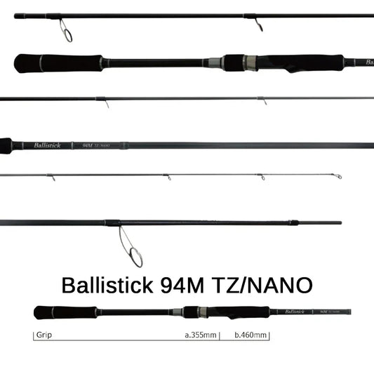 YAMAGA BLANKS BALLISTICK 94M TZ NANO 6-35G PE0.8-1.5 L2.85M - Darivianakis fishing Store