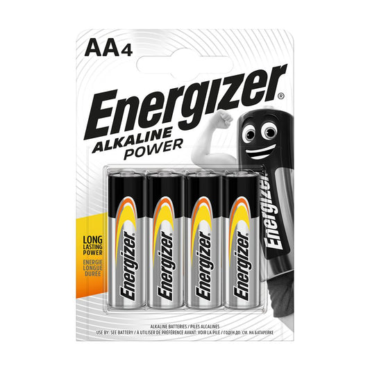 ΑΛΚΑΛΙΚΕΣ ΜΠΑΤΑΡΙΕΣ ENERGIZER ALKALINE POWER AA 4 ΤΜΧ.