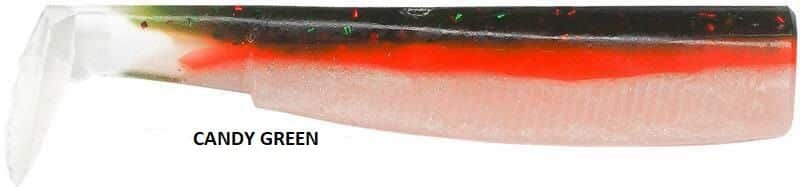 ΑΝΤΑΛΛΑΚΤΙΚΑ ΣΩΜΑΤΑ ΣΙΛΙΚΟΝΗΣ FIIISH BLACK MINNOW NO4 BODIES 3 ΤΕΜ