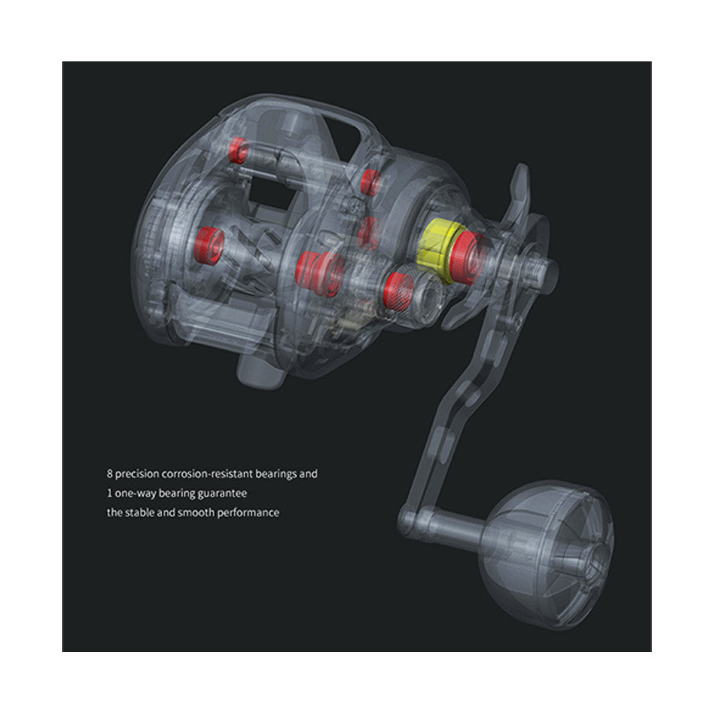 BAITCASTING MECHANISM ECOODA TRAN SHANKER ETS 200 8KG LEFT / RIGHT