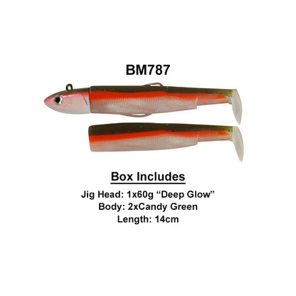 FIIISH COMBO OFFSHORE SILICONE LURES