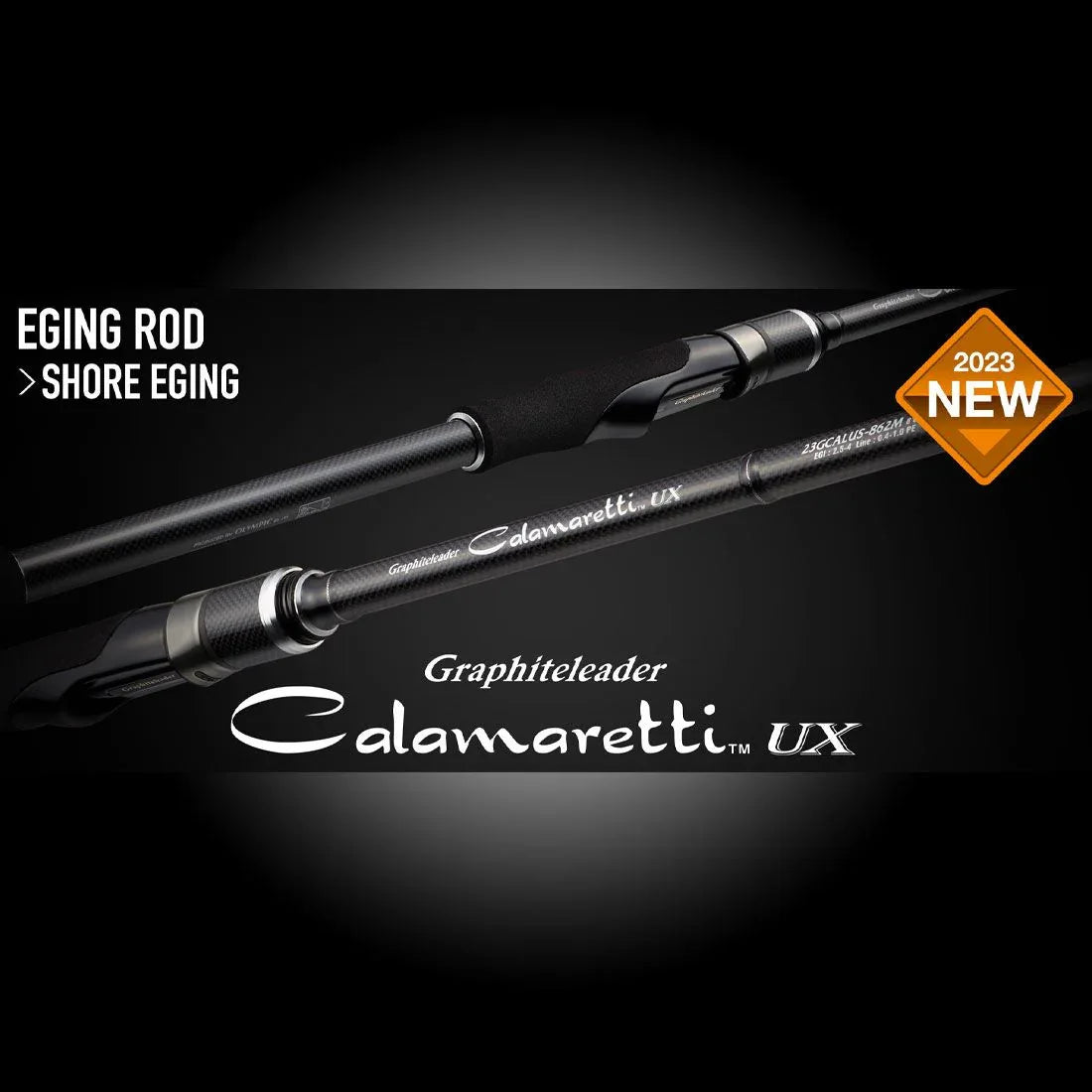 GRAPHITELEADER 23 CALAMARETTI UX 832ML PE0.4-1.0 EGI 2-3.5 L2.52M - Darivianakis fishing Store