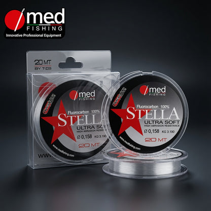 FLUOROCARBON  MED FISHING STELLA ULTRA SOFT 120μ