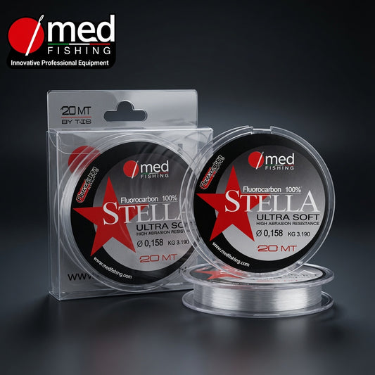FLUOROCARBON  MED FISHING STELLA ULTRA SOFT 120μ