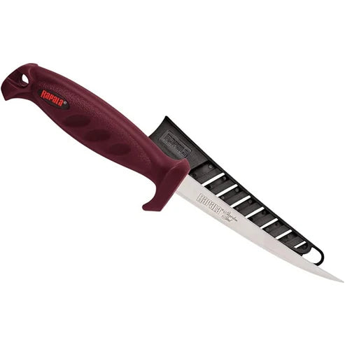 ΜΑΧΑΙΡΙ ΦΙΛΕΤΑΡΙΣΜΑΤΟΣ RAPALA 128BX ΜΕ ΛΕΠΙΔΑ 20CM