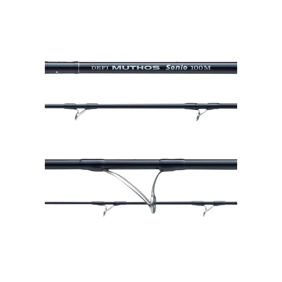 ZENAQ DEFI MUTHOS 100M SHORE JIGGING PE1-3 10-100G L3.05M - Darivianakis fishing Store