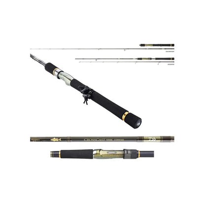 DAIWA CROSSCAST CAST JIGGING OCEAN SHAD 762HX 14-56G L2.29M - Darivianakis fishing Store