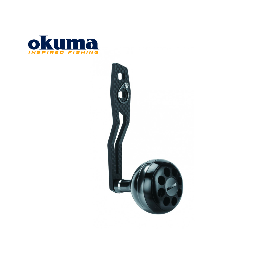 ΑΝΤΑΛΛΑΚΤΙΚΗ ΛΑΒΗ OKUMA POWER HANDLE CARBON ΓΙΑ BAITCASTING