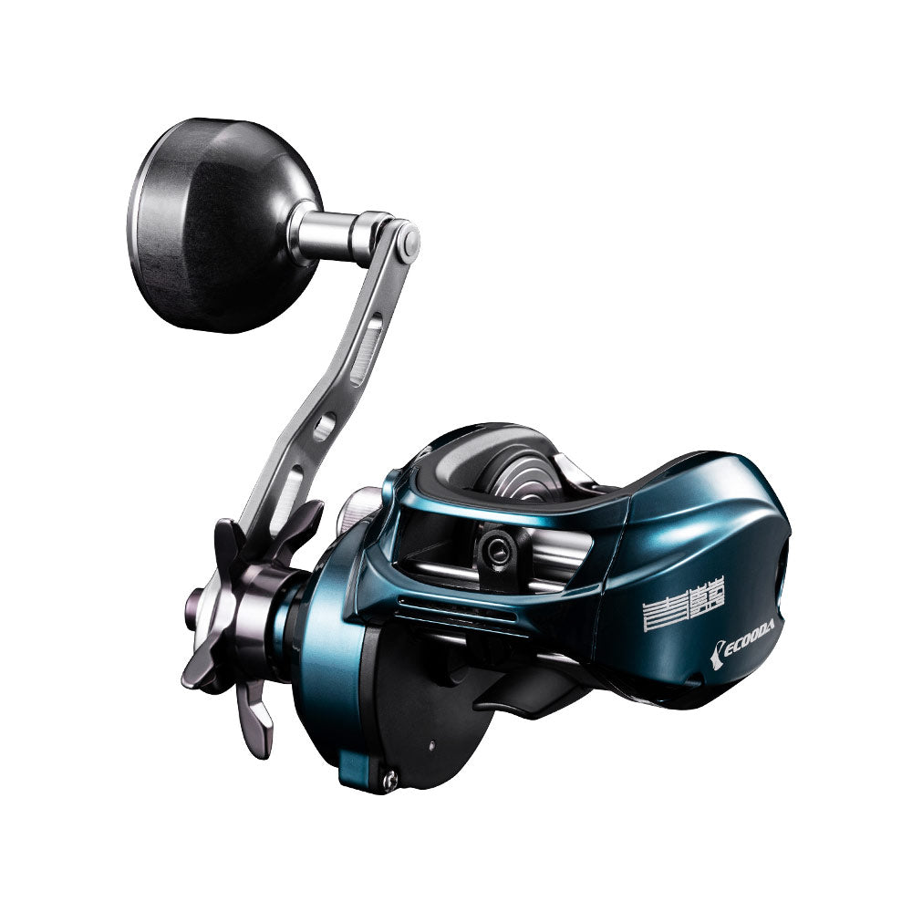 ECOODA CYAN BLUE ECB 600HG BAITCASTING REEL 12KG LEFT / RIGHT