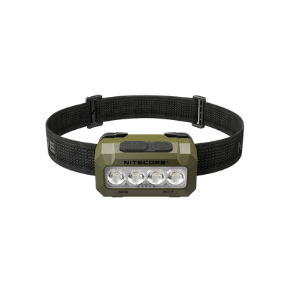 ΦΑΚΟΣ ΚΕΦΑΛΗΣ NITECORE HA19 600 LUMENS MCT RGB CRI GREEN