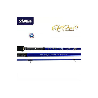 OKUMA EGI PRO K1 8-19G L2.60M - Darivianakis fishing Store