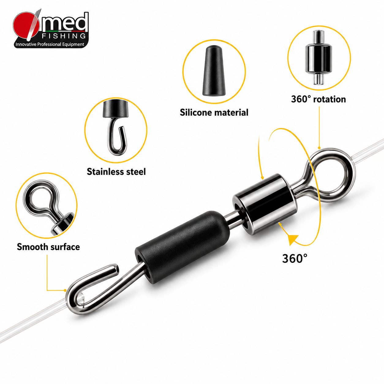ΠΑΡΑΜΑΝΕΣ MED FISHING SPEEDY SNAP RA109 – RAPID ATTACK