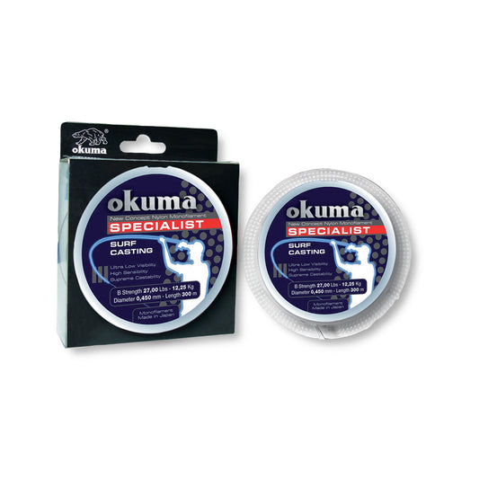 ΠΕΤΟΝΙΑ OKUMA SPECIALIST SURFCASTING BLUE