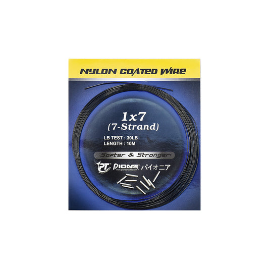 ΣΥΡΜΑ PIONEER PT BLACK 1X7 ΜΕ ΕΠΙΣΤΡΩΣΗ NYLON 10M