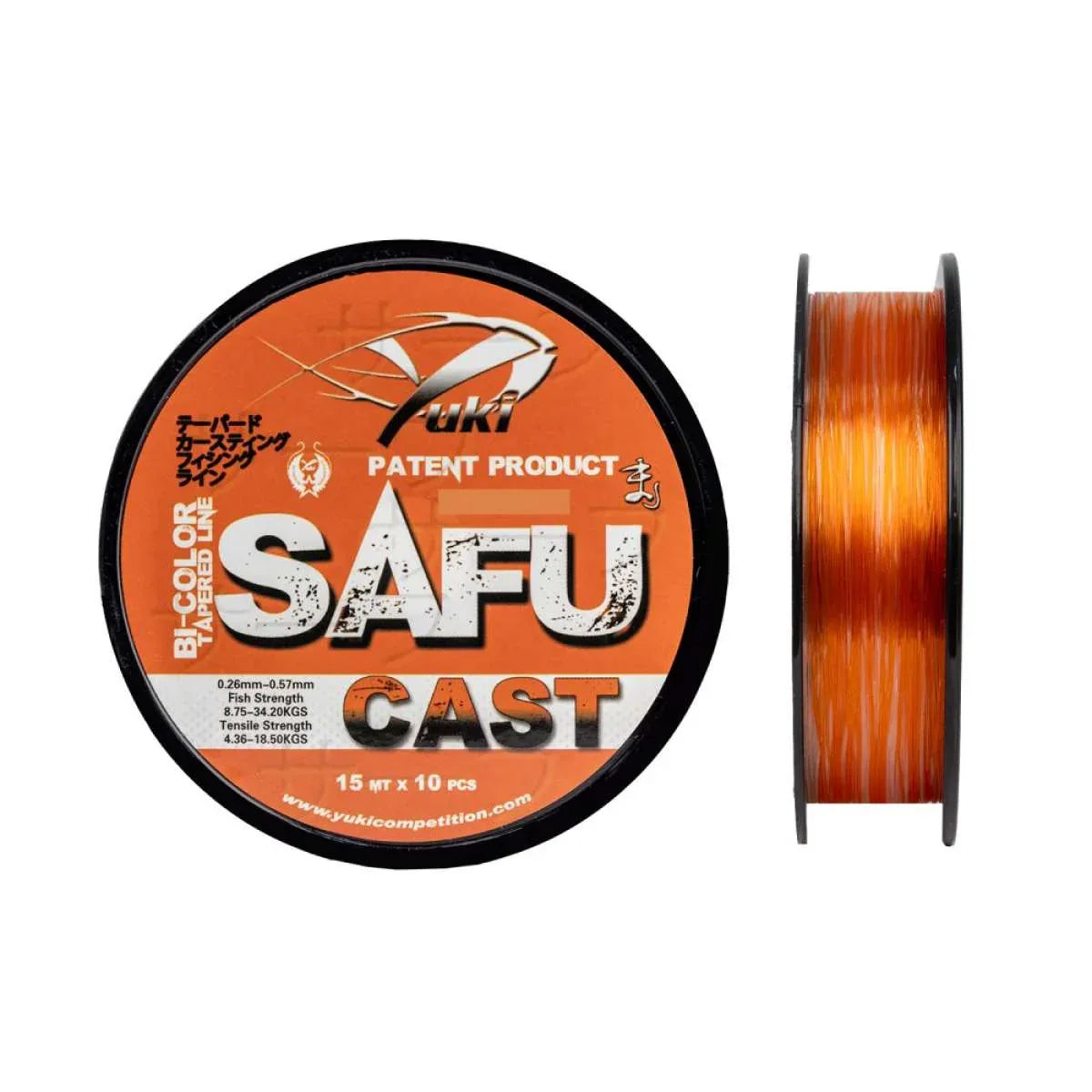SHOCK LEADER TAPERED YUKI SAFU CAST SHOCK - Darivianakis fishing Store