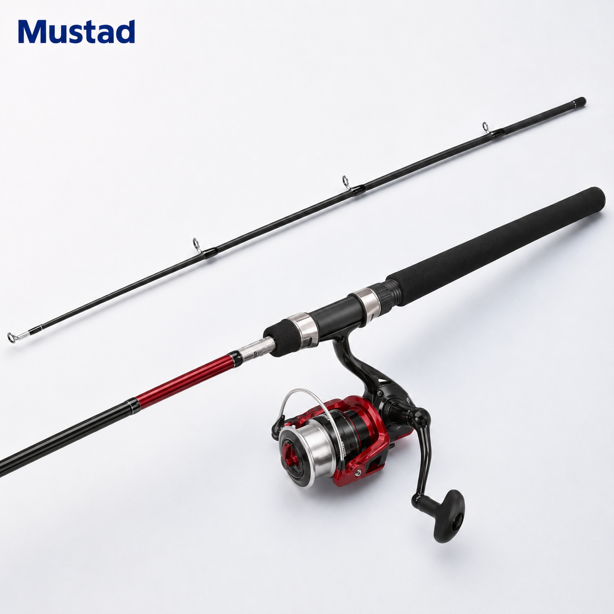 ΣΕΤ ΚΑΛΑΜΙ ΜΗΧΑΝΙΣΜΟΣ MUSTAD LEGACY COMBO SPINNING SALTWATER  MH 20-60G L2.43M