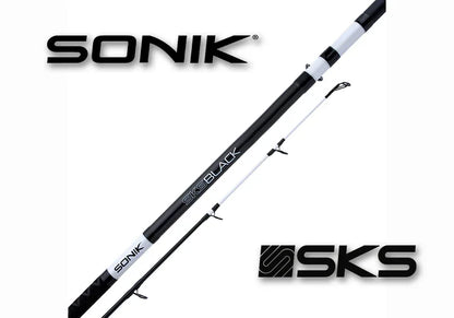 SONIK SKS BLACK BEACH HEAVY SURF CASTING 140-200 GR L4.27M - Darivianakis fishing Store