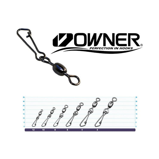 ΣΤΡΙΦΤΑΡΙ ΜΕ ΠΑΡΑΜΑΝΑ OWNER HOOKED SNAP SWIVEL 52567
