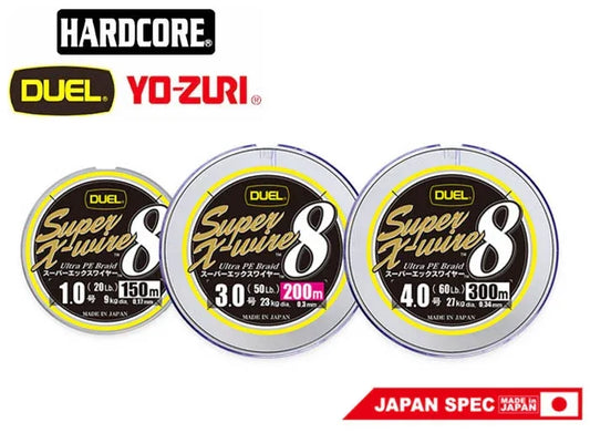 ΝΗΜΑ DUEL SUPER X-WIRE X8 MULTICOLOR - Darivianakis fishing Store