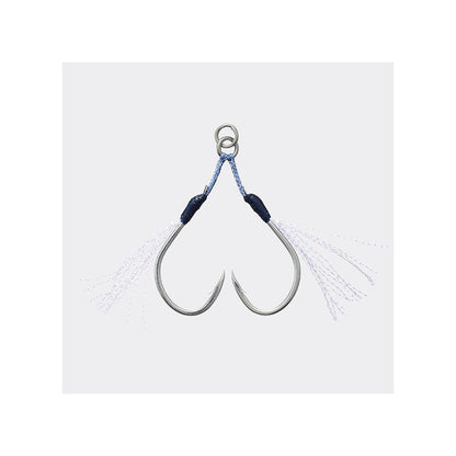 ΔΙΠΛΟ ASSIST HOOK VANFOOK JIGEN JGS-44 SILVER ΓΙΑ LIGHT JIGGING