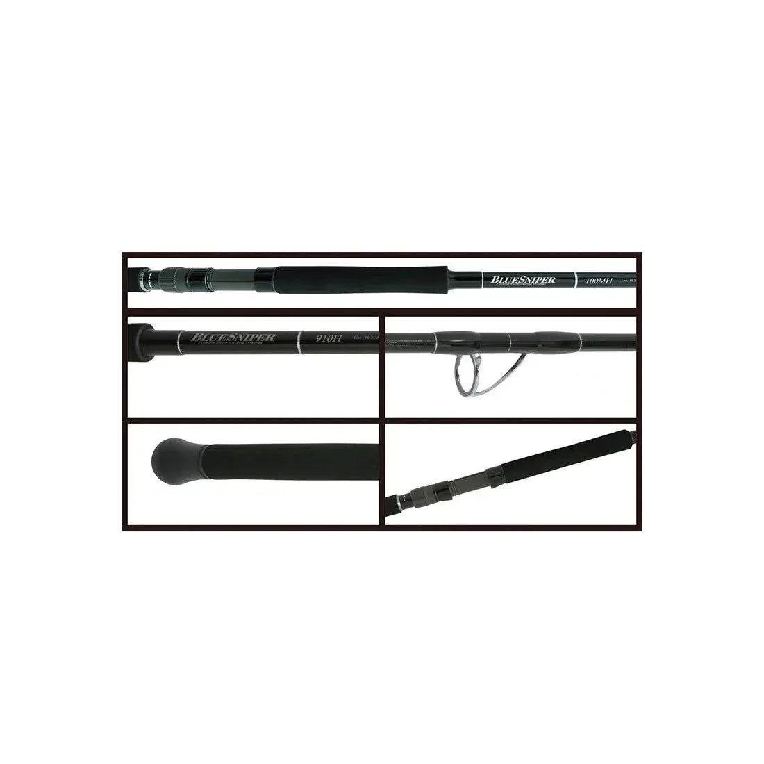 YAMAGA BLANKS BLUE SNIPER SHORE JIGGING 97MMH PE4 100G L2.95M - Darivianakis fishing Store