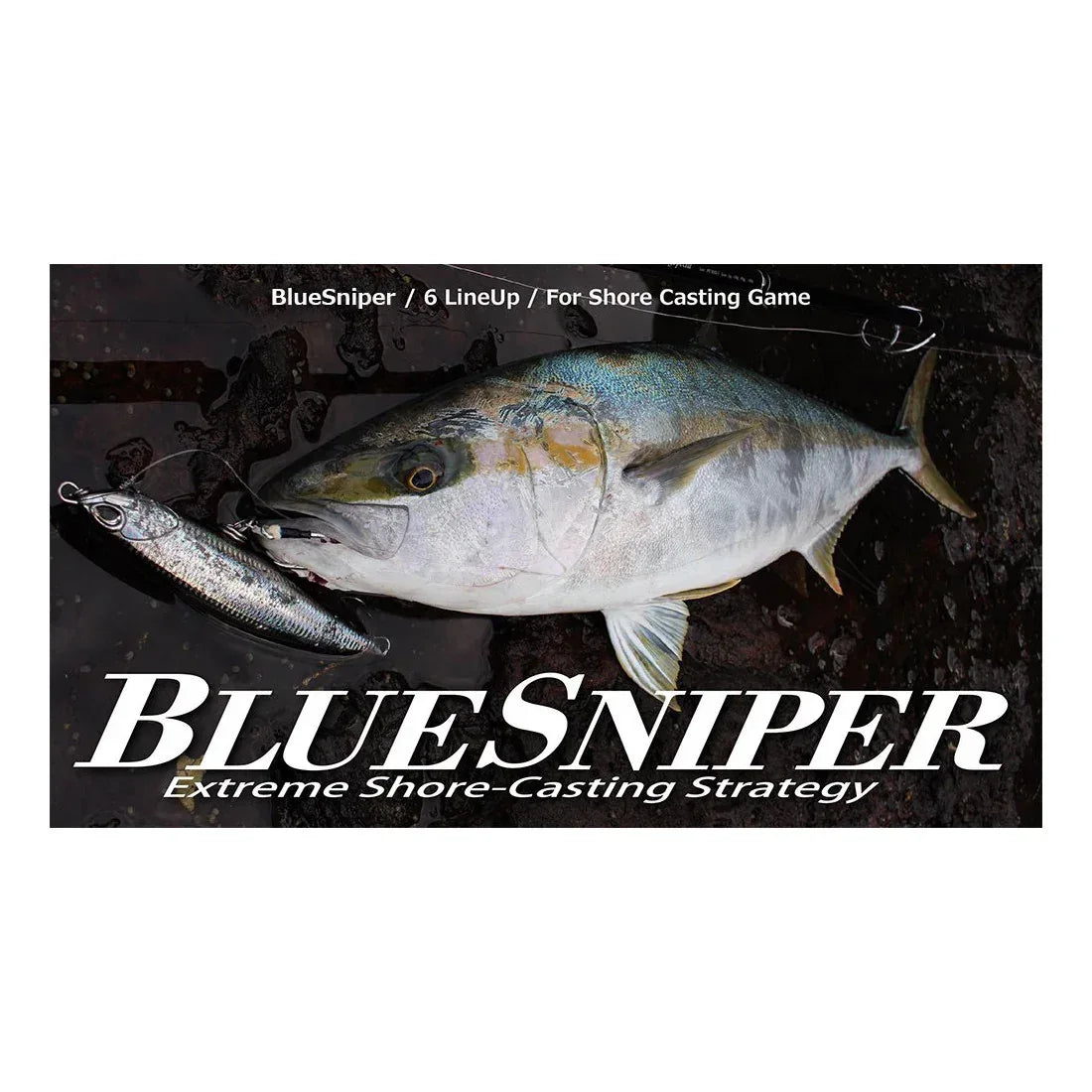 YAMAGA BLANKS BLUE SNIPER SHORE JIGGING 97MMH PE4 100G L2.95M - Darivianakis fishing Store