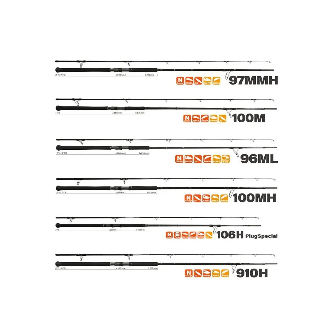 YAMAGA BLANKS BLUE SNIPER SHORE JIGGING 97MMH PE4 100G L2.95M - Darivianakis fishing Store